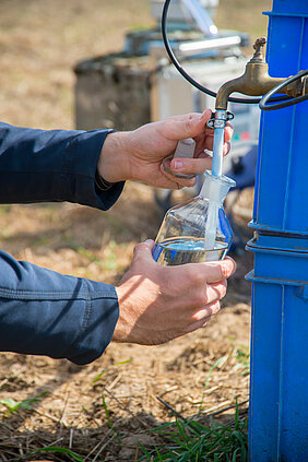Eine flächendeckende Überwachung der Grundwasservorkommen garantiert die hohe Qualität des Trinkwassers in Baden-Württemberg.