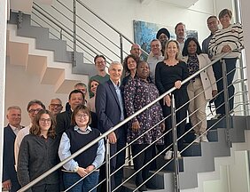 Treffen des GWRC Board of Directors 2025 mit Workshop-Teilnehmende in Karlsruhe
