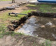 Infiltrationsbecken Lima, Peru